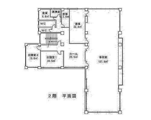 愛甲郡愛川町 小田急小田原線本厚木駅の貸事務所画像(2)