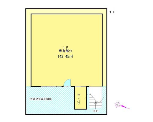 厚木市 JR相模線原当麻駅の貸工場・貸倉庫画像(2)