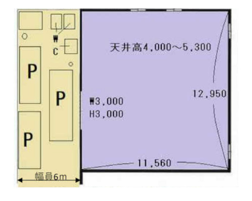 横浜市港北区 横浜市営地下鉄ブルーライン新羽駅の貸工場・貸倉庫画像(2)