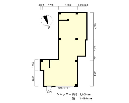 横浜市中区 JR根岸線山手駅の貸倉庫画像(2)