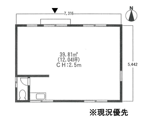 大和市 小田急江ノ島線高座渋谷駅の貸事務所画像(2)