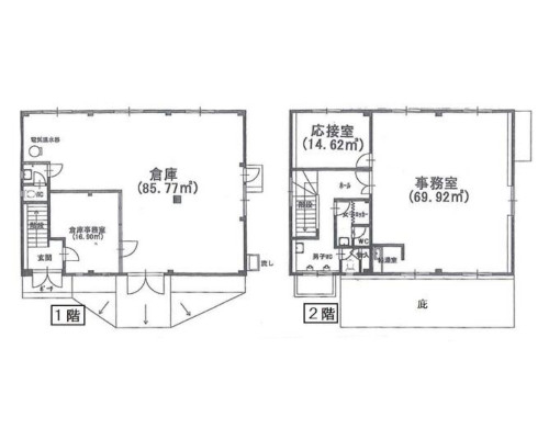 厚木市 小田急小田原線本厚木駅の貸倉庫画像(2)