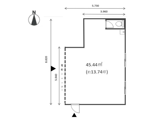 大和市 小田急江ノ島線高座渋谷駅の貸工場・貸倉庫画像(1)