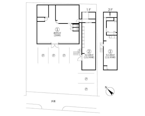 秦野市 小田急小田原線渋沢駅の貸事務所画像(1)
