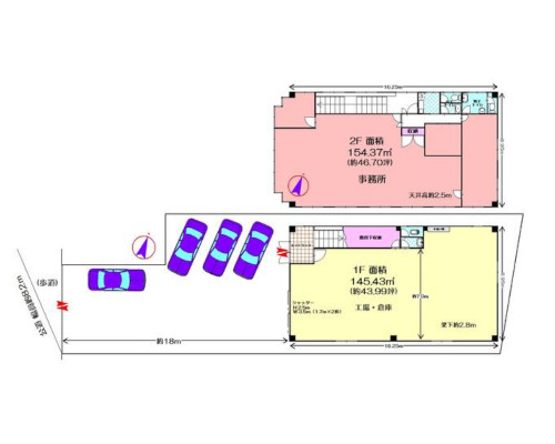 横浜市港北区 横浜市営地下鉄ブルーライン北新横浜駅の貸工場・貸倉庫画像(2)