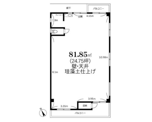 川崎市多摩区 京王相模原線京王稲田堤駅の貸事務所画像(2)