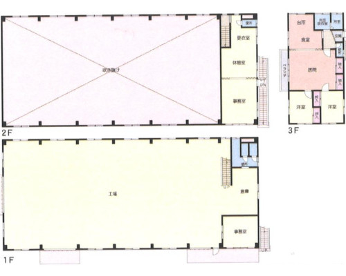 海老名市 JR相模線門沢橋駅の貸工場・貸倉庫画像(3)