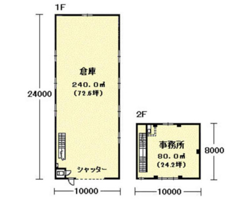 小田原市 JR東海道本線(東京～熱海)鴨宮駅の貸倉庫画像(3)