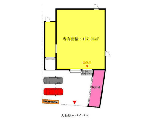 厚木市 小田急小田原線本厚木駅の貸倉庫画像(2)