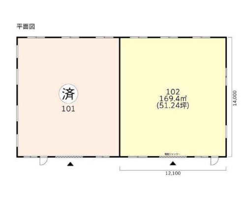 相模原市緑区 JR横浜線橋本駅の貸工場・貸倉庫画像(1)
