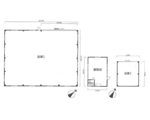 相模原市南区 JR相模線原当麻駅の貸倉庫画像(3)