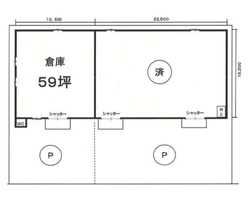 坂戸市 東武東上線若葉駅の貸倉庫画像(3)