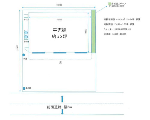 入間郡三芳町 東武東上線鶴瀬駅の貸倉庫画像(2)