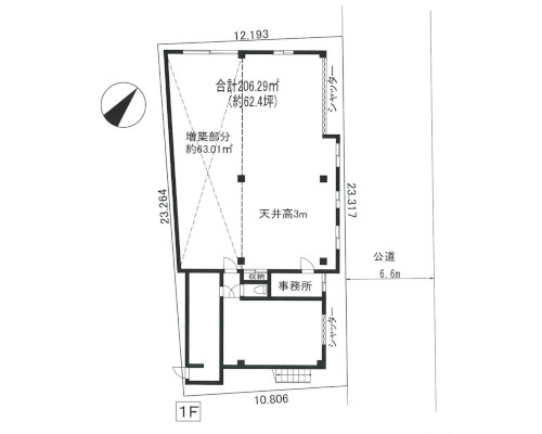 川口市 埼玉高速鉄道南鳩ヶ谷駅の貸工場・貸倉庫画像(2)