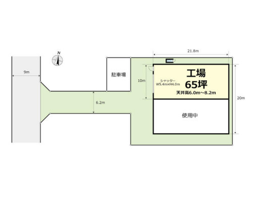 入間市 JR八高線(八王子～高麗川)金子駅の貸工場・貸倉庫画像(3)