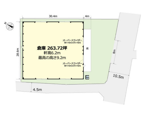 所沢市 JR武蔵野線東所沢駅の貸倉庫画像(3)