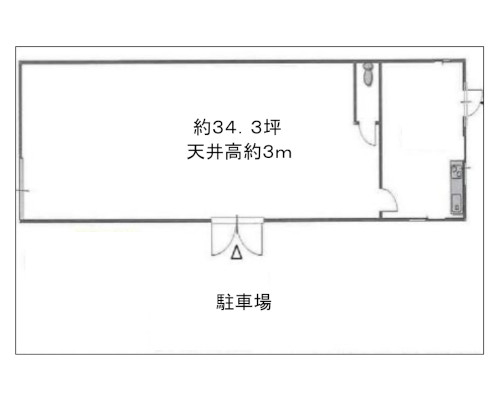 志木市 東武東上線柳瀬川駅の貸倉庫画像(3)