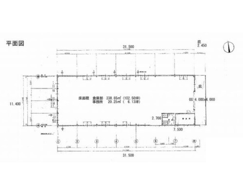 戸田市 JR埼京線戸田駅の貸工場・貸倉庫画像(2)