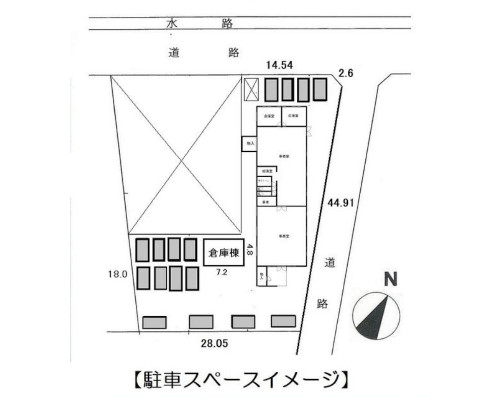 さいたま市北区 埼玉新都市交通伊奈線加茂宮駅の貸事務所画像(2)