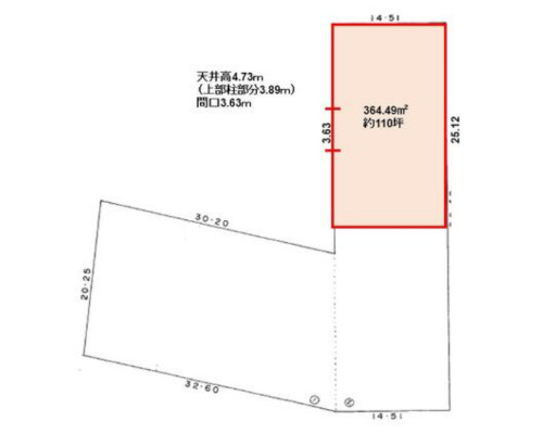 北足立郡伊奈町 埼玉新都市交通伊奈線伊奈中央駅の貸倉庫画像(2)