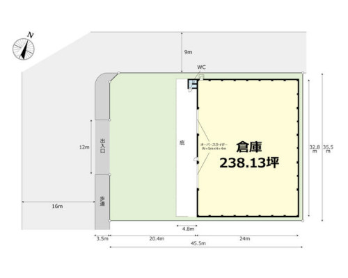 入間市 西武池袋線入間市駅の貸工場・貸倉庫画像(3)