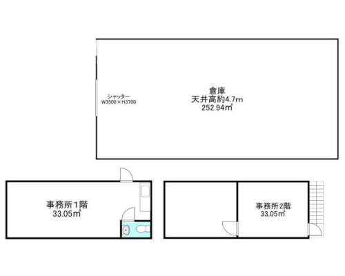 所沢市 西武新宿線入曽駅の貸倉庫画像(3)