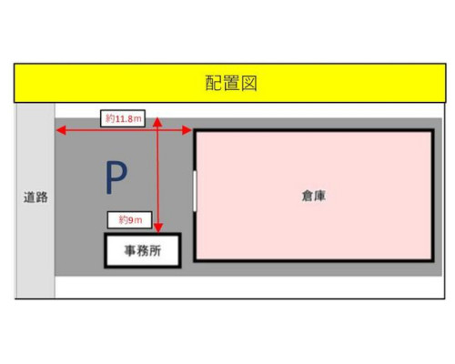 所沢市 西武新宿線入曽駅の貸倉庫画像(4)
