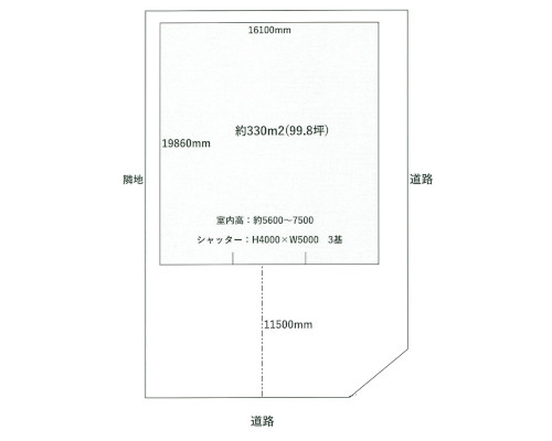 上尾市 JR高崎線北上尾駅の貸工場・貸倉庫画像(3)