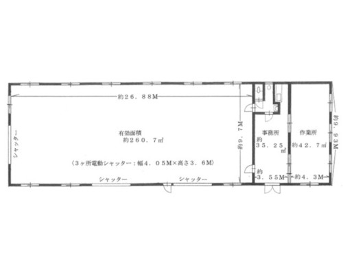 幸手市 東武日光線幸手駅の貸倉庫画像(2)