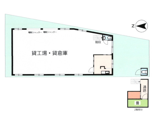 戸田市 都営三田線西高島平駅の貸工場・貸倉庫画像(3)