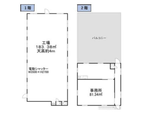 狭山市 西武新宿線狭山市駅の貸工場・貸倉庫画像(3)