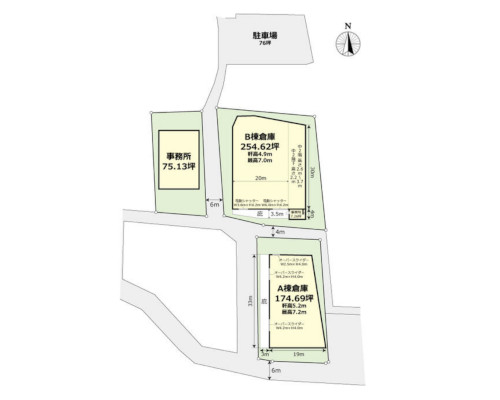 所沢市 JR武蔵野線東所沢駅の貸倉庫画像(2)