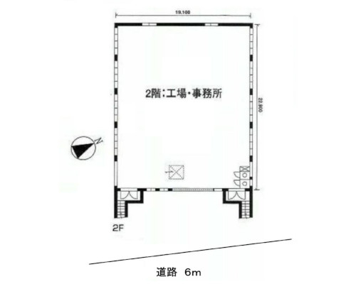 入間郡三芳町 東武東上線みずほ台駅の貸工場・貸倉庫画像(2)
