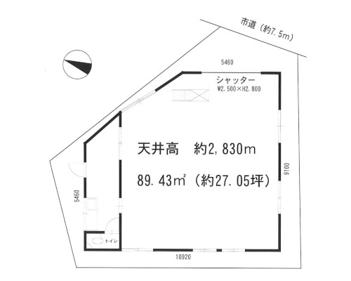 川口市 埼玉高速鉄道線新井宿駅の貸倉庫画像(2)