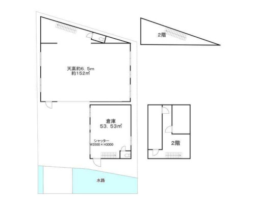 川越市 JR川越線笠幡駅の貸倉庫画像(2)