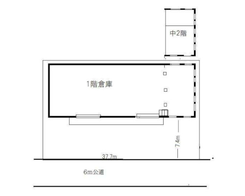 川口市 埼玉高速鉄道線鳩ヶ谷駅の貸倉庫画像(2)