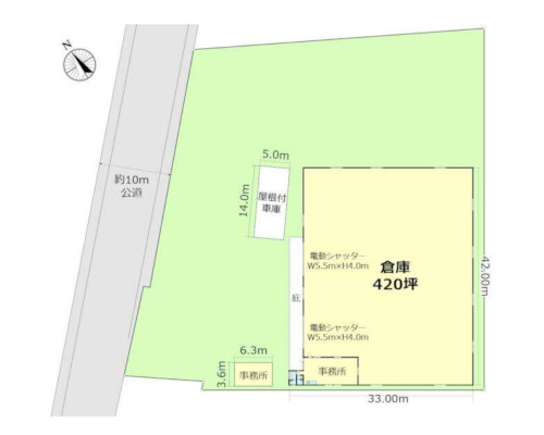 比企郡吉見町 東武東上線東松山駅の貸倉庫画像(2)