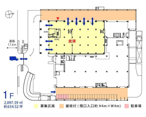 川越市 JR川越線川越駅の貸倉庫画像(2)