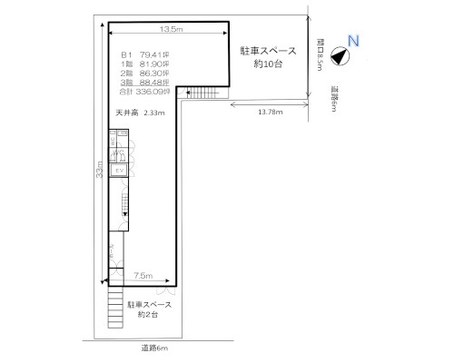 板橋区 東京メトロ有楽町線要町駅の貸工場・貸倉庫画像(3)
