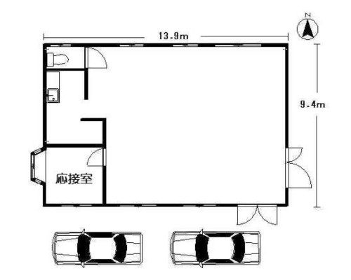 武蔵村山市 JR八高線箱根ヶ崎駅の貸倉庫画像(2)