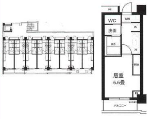 墨田区 都営新宿線・都営大江戸線森下駅の貸寮画像(1)
