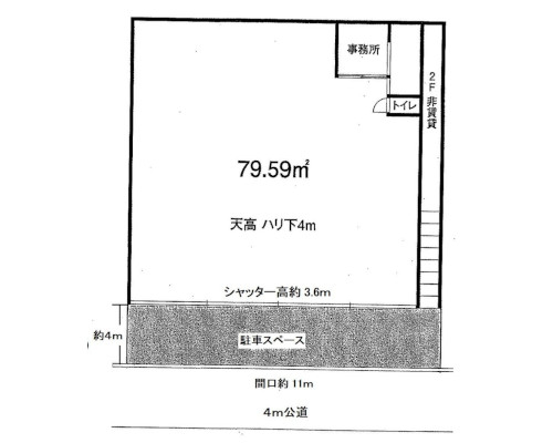 板橋区 都営三田線高島平駅の貸工場・貸倉庫画像(2)