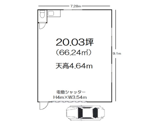 西多摩郡瑞穂町 JR八高線(八王子～高麗川)箱根ケ崎駅の貸工場・貸倉庫画像(3)