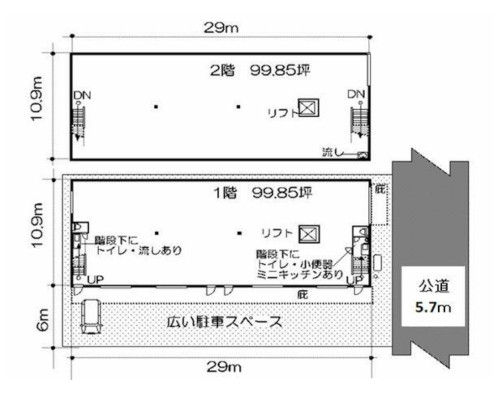板橋区 都営三田線高島平駅の貸工場・貸倉庫画像(2)
