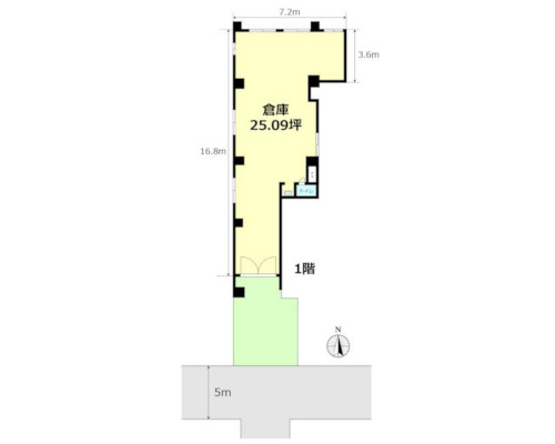 荒川区 JR山手線日暮里駅の貸工場・貸倉庫画像(2)