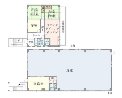 大田区 京急空港線大鳥居駅の貸工場・貸倉庫画像(2)