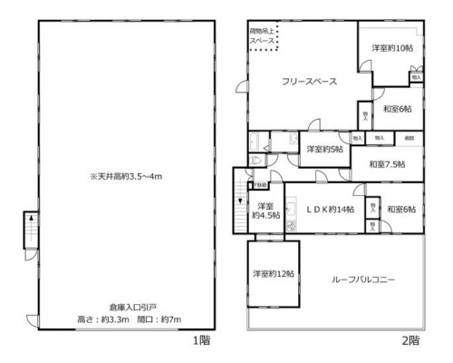 足立区 日暮里・舎人ライナー舎人駅の貸工場・貸倉庫画像(2)