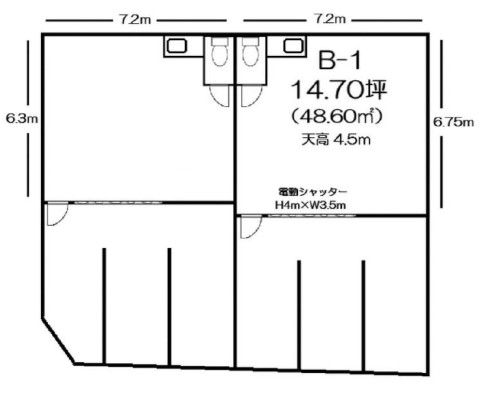 青梅市 JR青梅線小作駅の貸工場・貸倉庫画像(2)