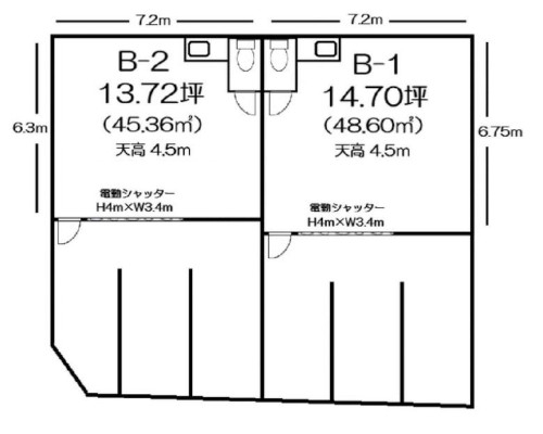 青梅市 JR青梅線小作駅の貸工場・貸倉庫画像(2)