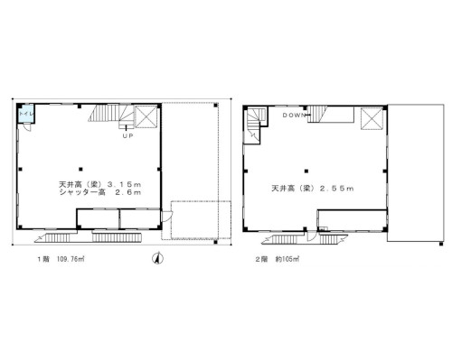 足立区 日暮里・舎人ライナー舎人駅の貸倉庫画像(2)